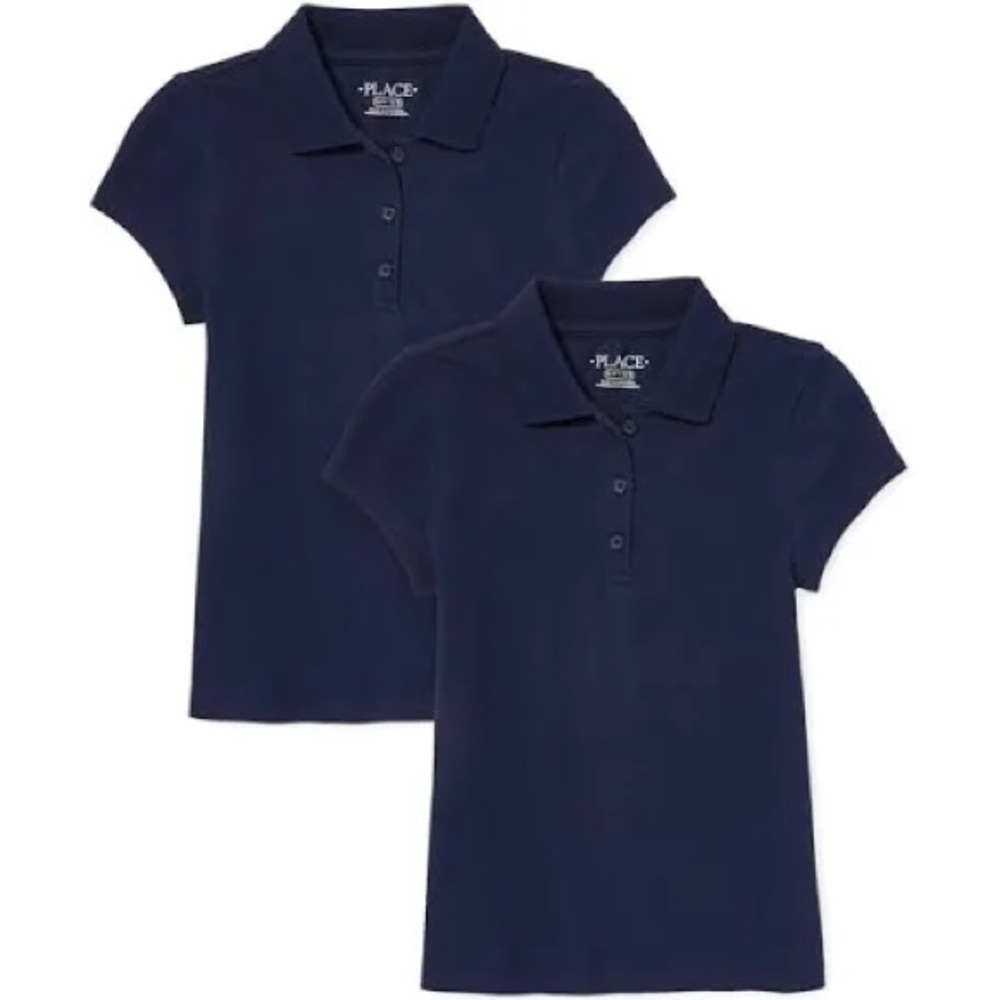 2 L (10-12 )The Children's Place and Old Navy Polo School Uniform Shirt